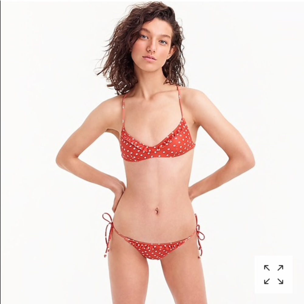 J Crew Playa Bikini Top + Bottom NTW